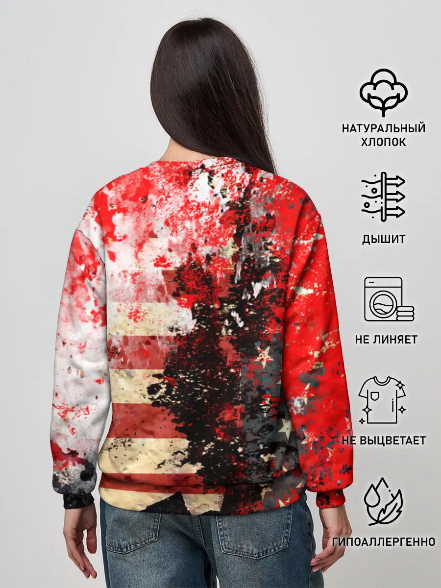 Женский свитшот / США