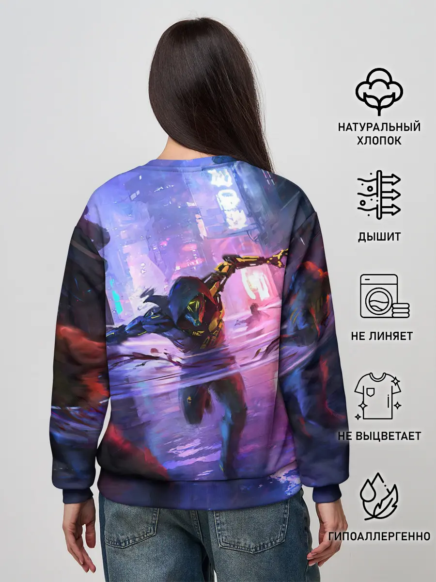 Женский свитшот / Ghostrunner