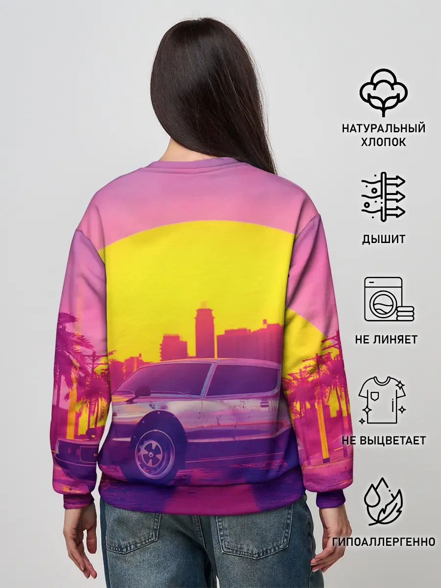 Женский свитшот / GTA Vice city