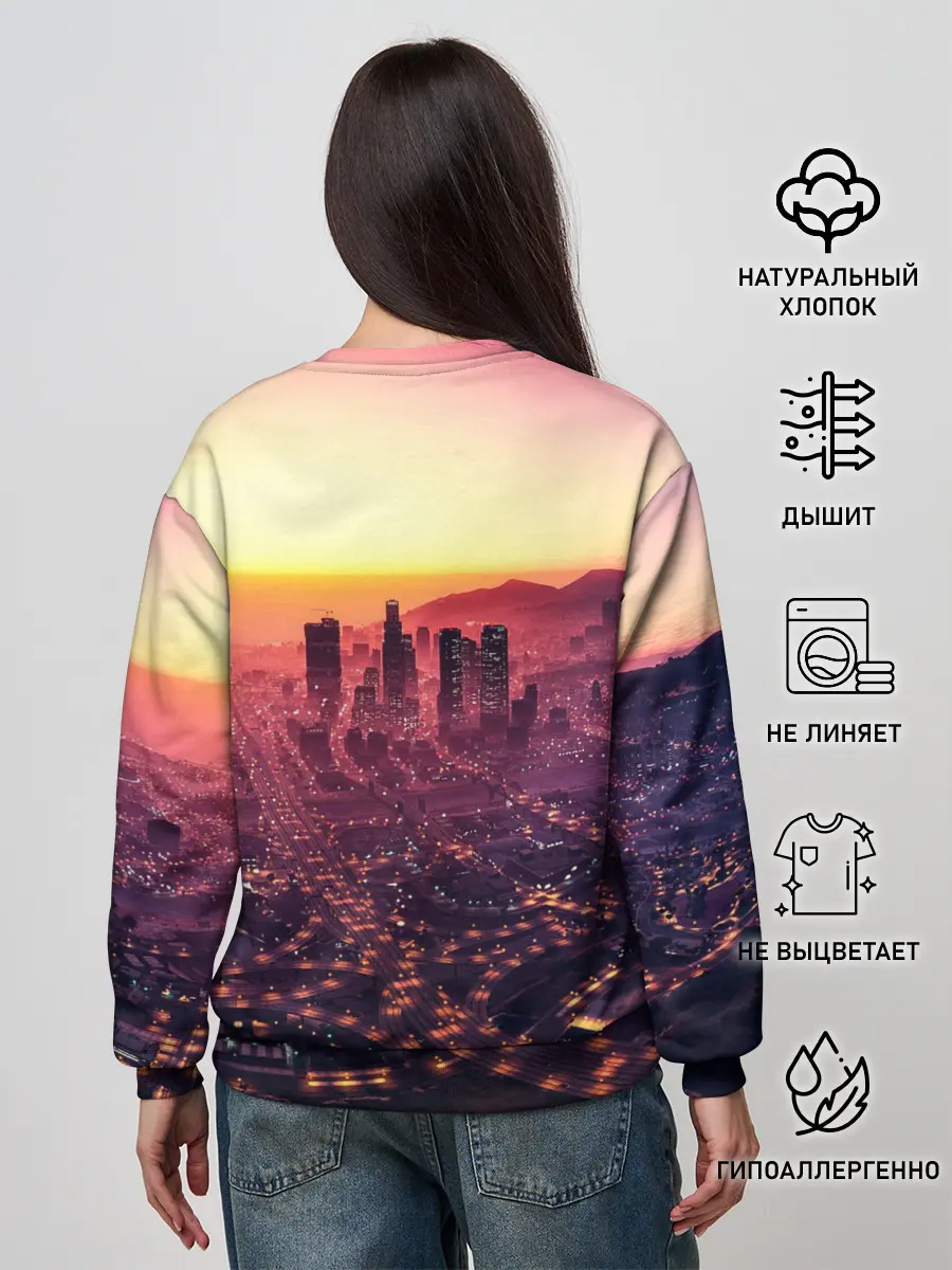 Женский свитшот / Gta V Five