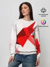 Женский свитшот / GEOMETRY RED