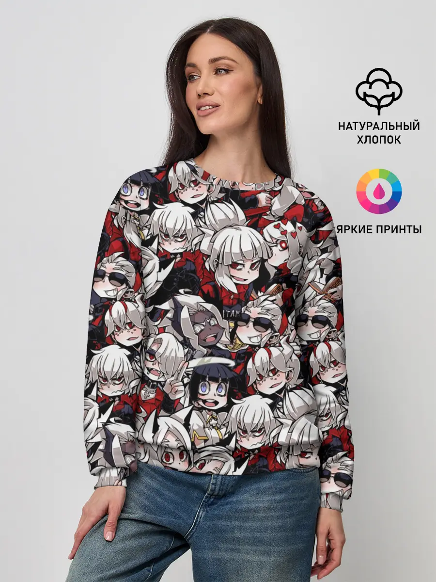 Женский свитшот / Helltaker