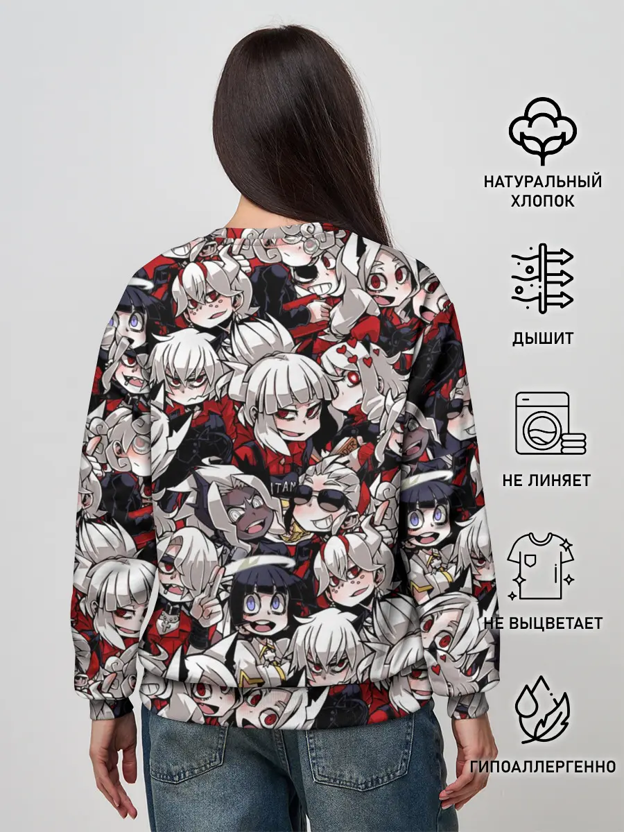 Женский свитшот / Helltaker