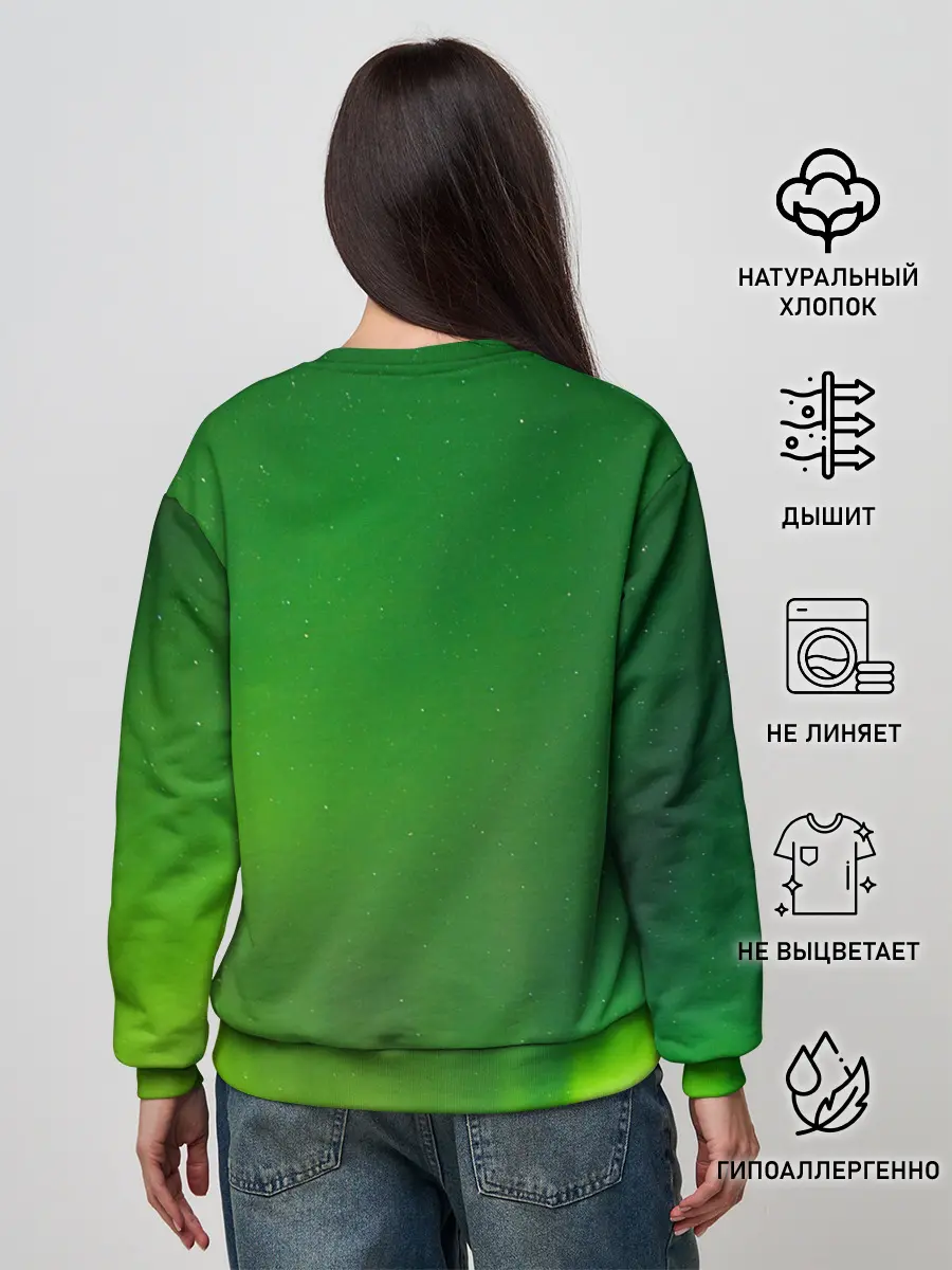 Женский свитшот / Billie Eilish | Билли Айлиш