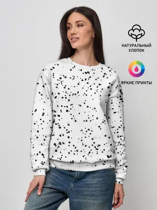 Женский свитшот / Точки