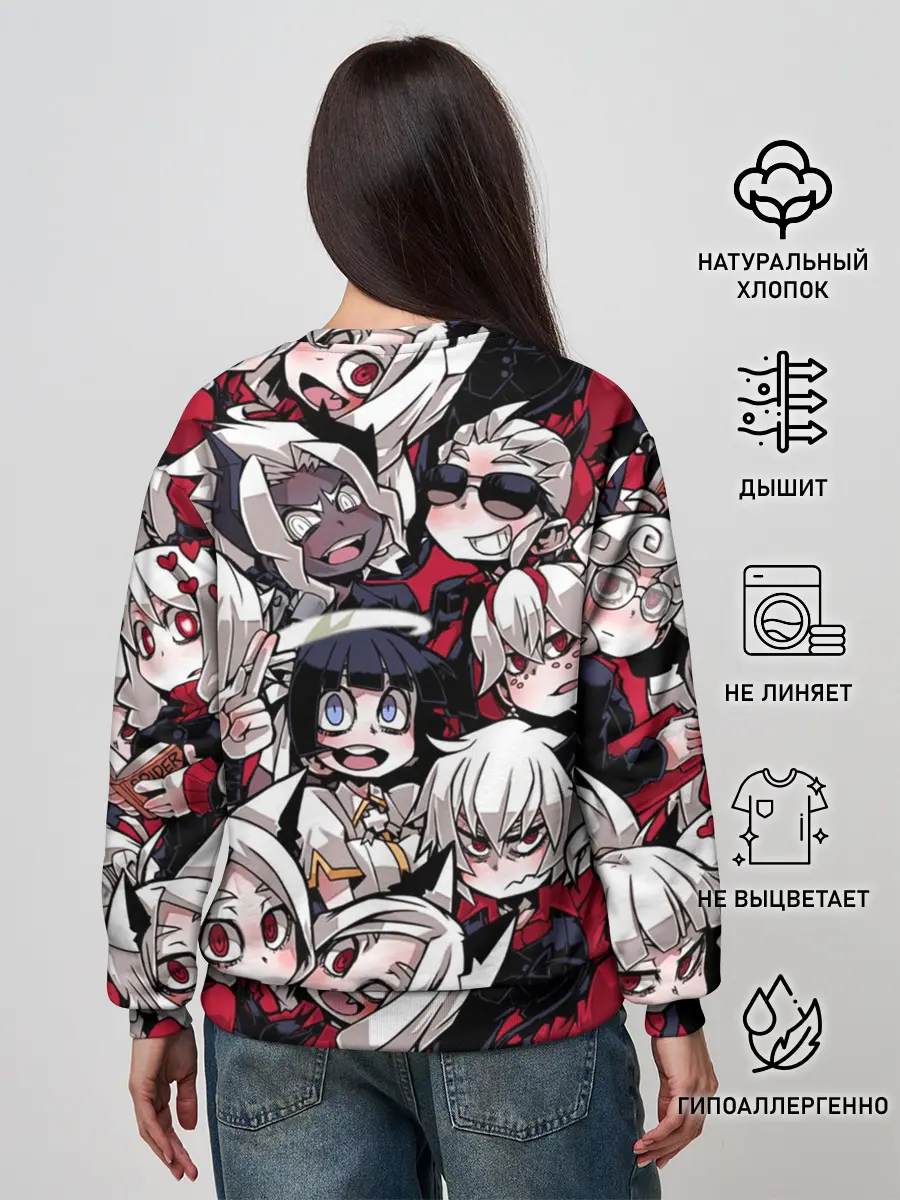 Женский свитшот / Helltaker