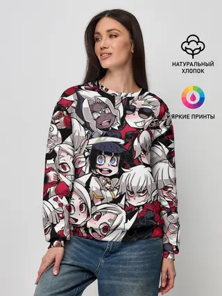 Женский свитшот / Helltaker