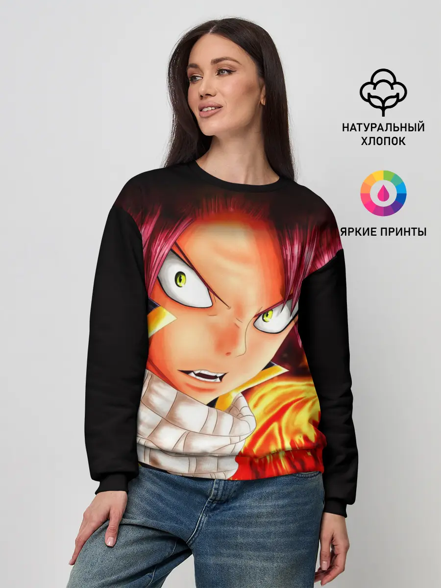 Женский свитшот / Нацу Хвост Феи