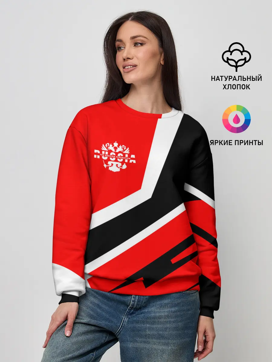 Женский свитшот / Russia