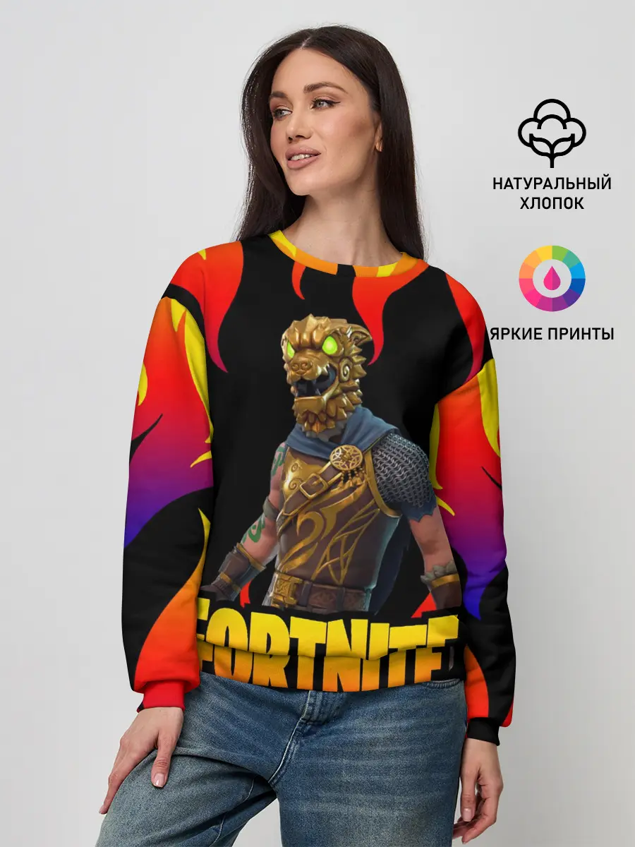 Женский свитшот / Fortnite | Фортнайт