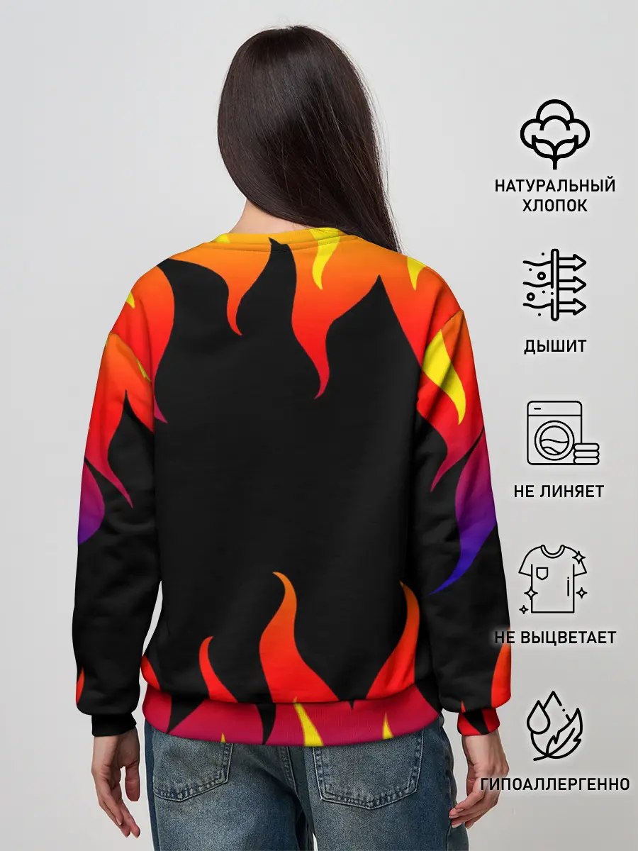 Женский свитшот / Fortnite | Фортнайт