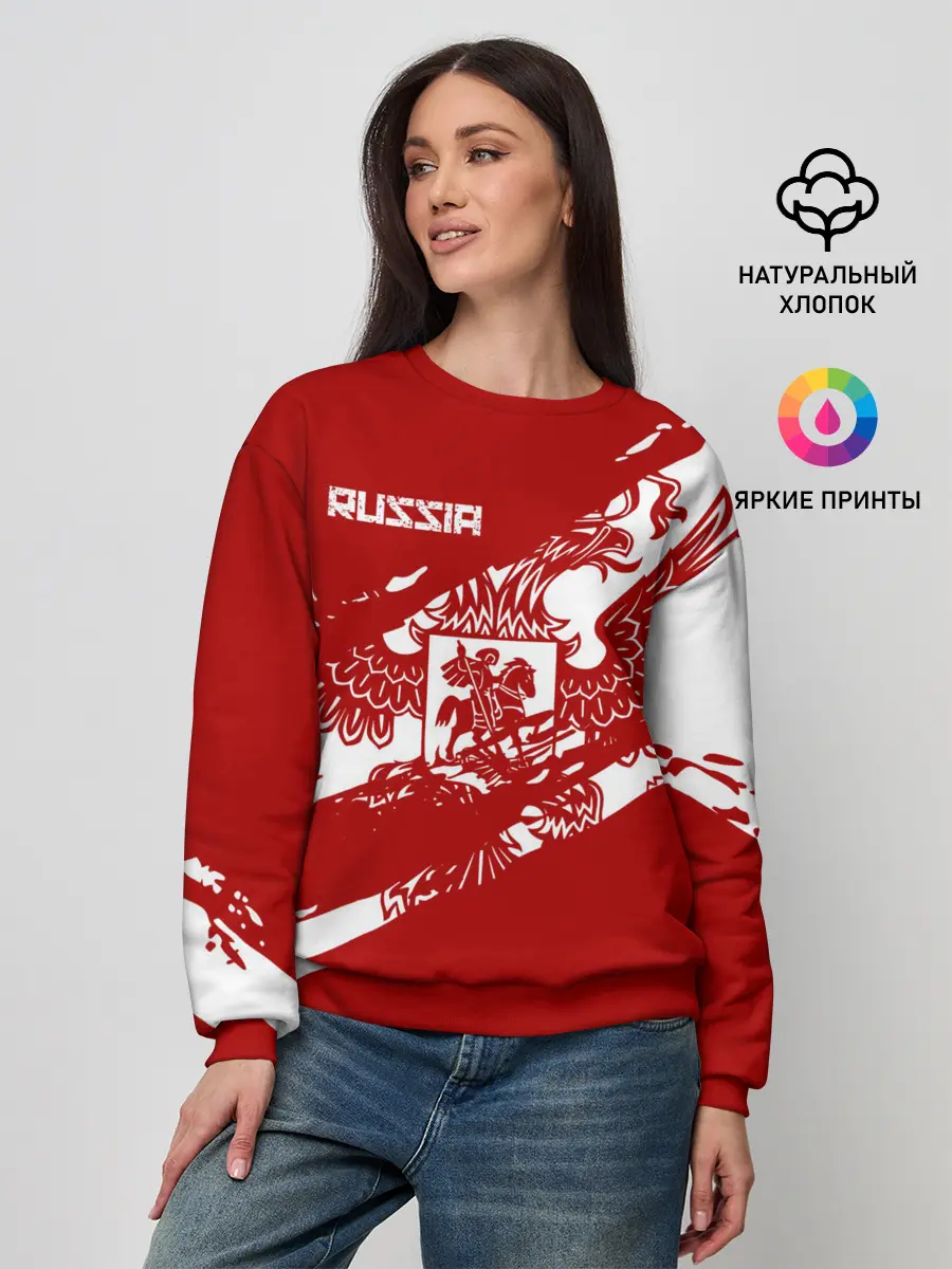 Женский свитшот / Russia