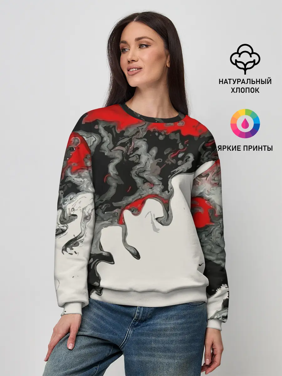 Женский свитшот / Abstraction