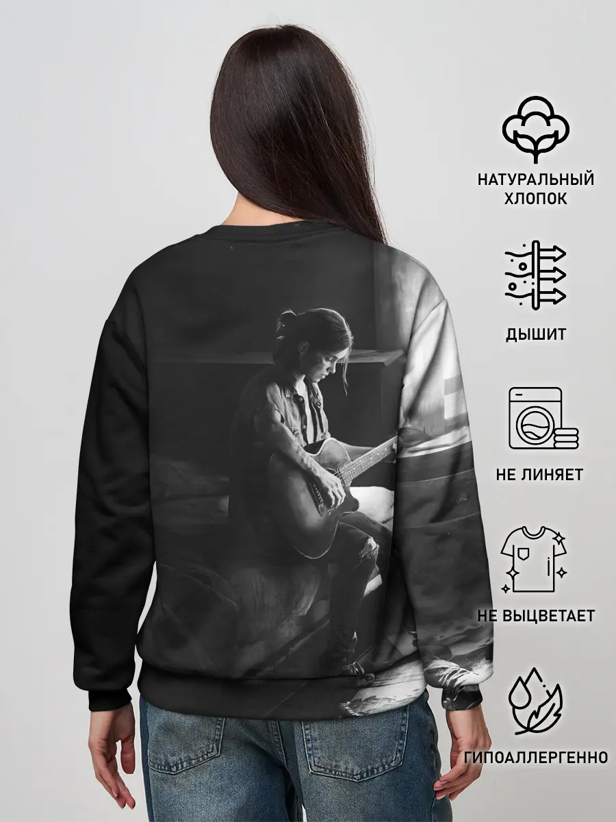 Женский свитшот / THE LAST OF US 2 | ОДНИ ИЗ НАС 2 ЭЛЛИ