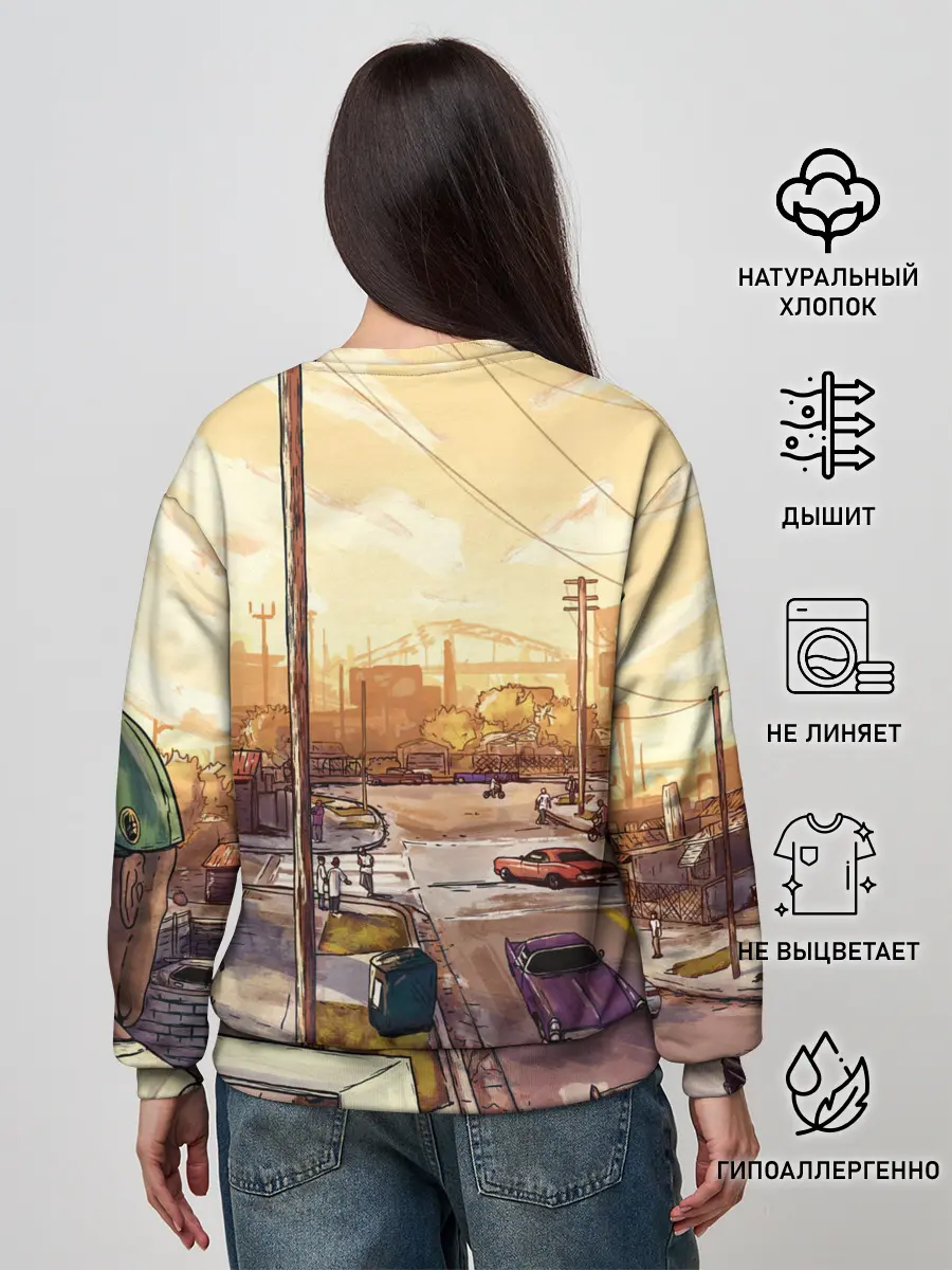 Женский свитшот / GTA San Andreas