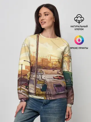 Женский свитшот / GTA San Andreas