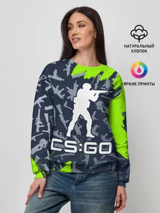 Женский свитшот / CS GO | КС ГО