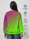 Женский свитшот / Кислотная