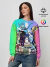 Женский свитшот / Fairy Tail rainbow