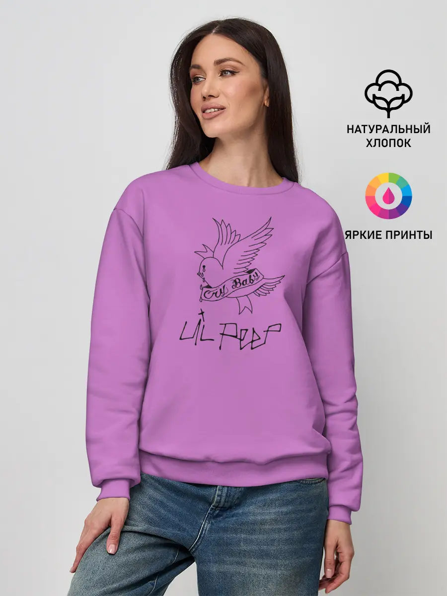 Женский свитшот / Lil peep