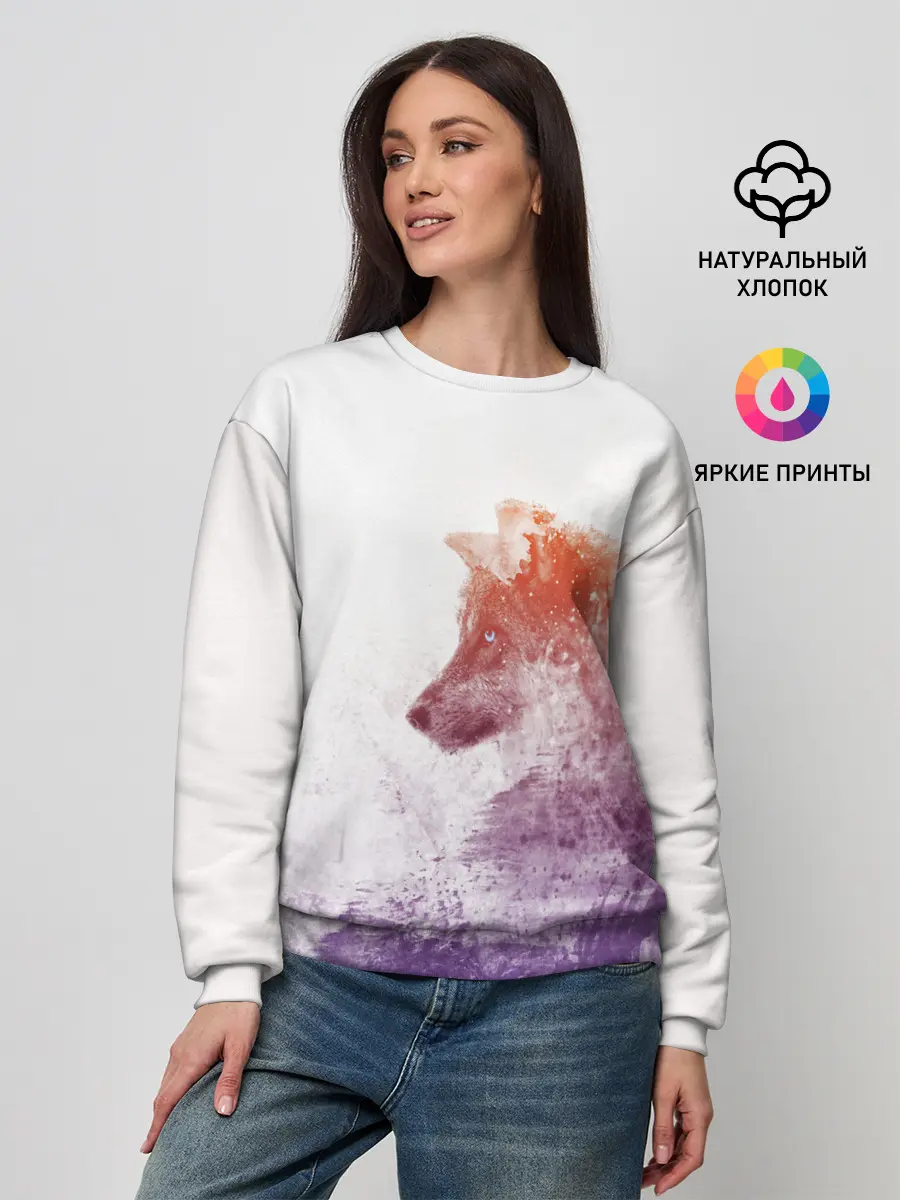 Женский свитшот / ВОЛК