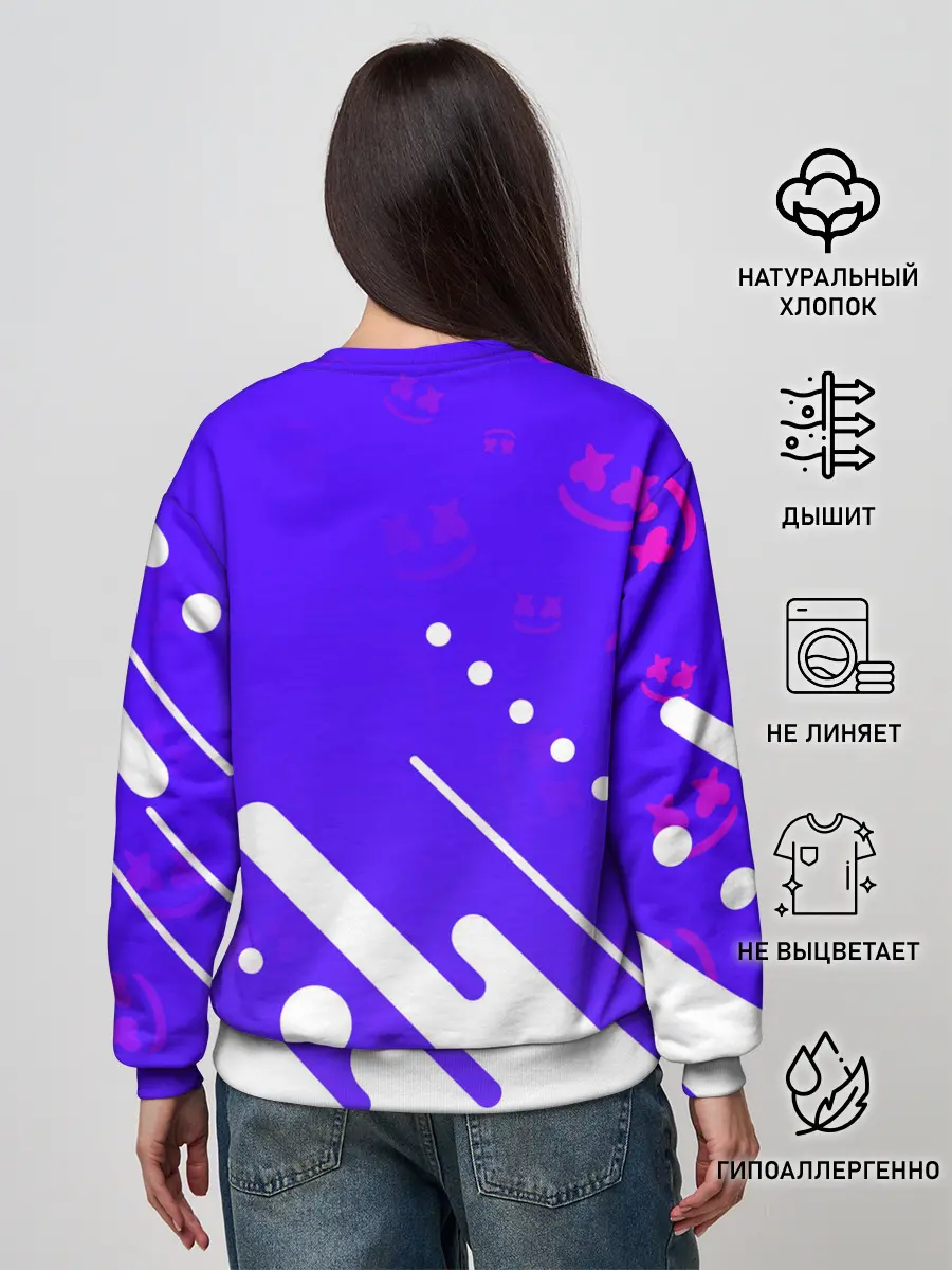 Женский свитшот / MARSHMELLO / МАРШМЕЛЛОУ