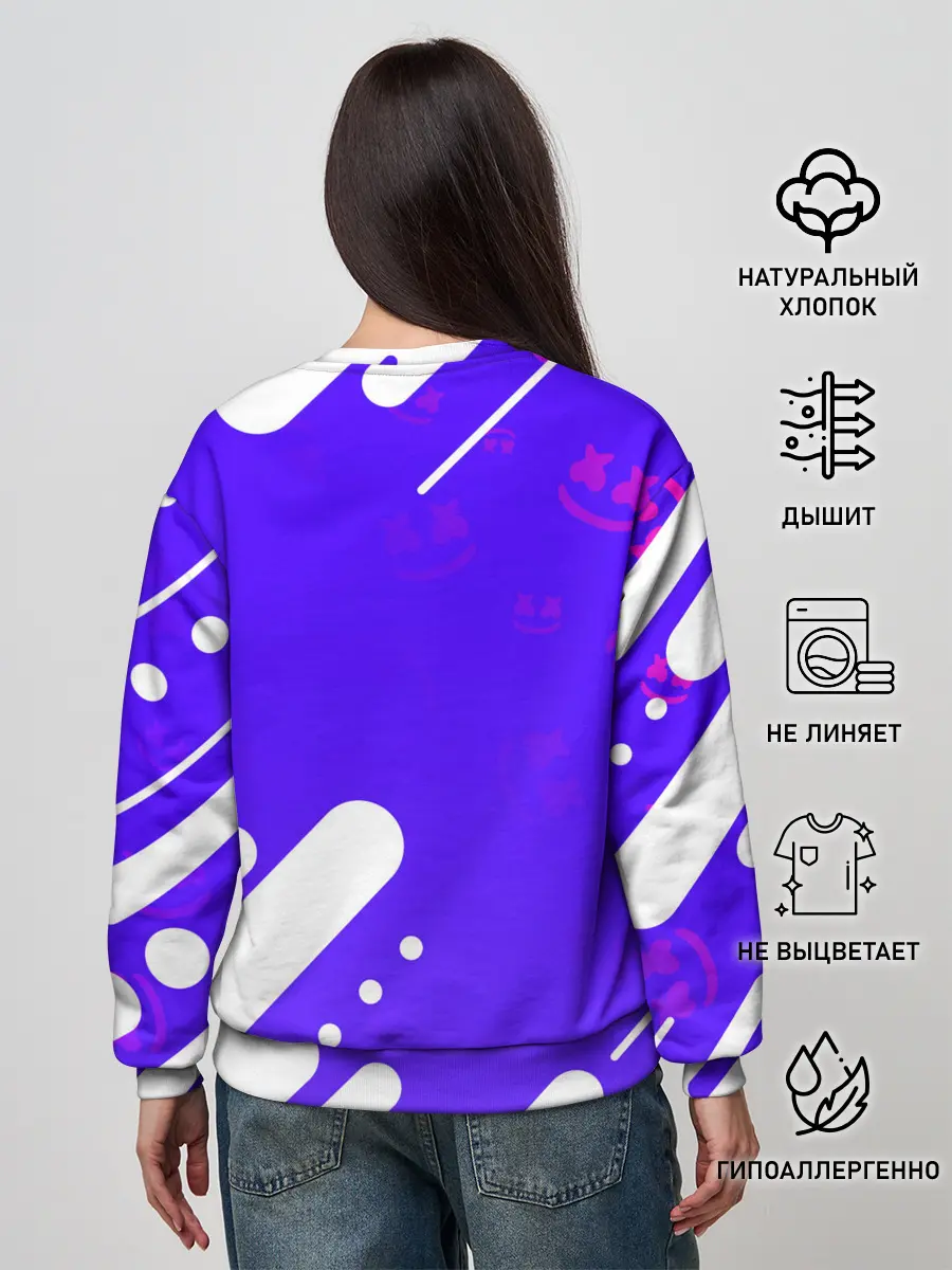 Женский свитшот / MARSHMELLO / МАРШМЕЛЛОУ