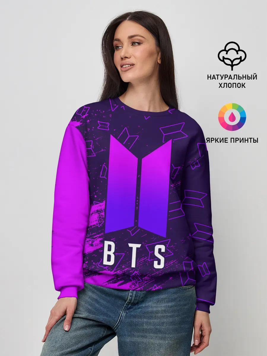 Женский свитшот / BTS / БТС