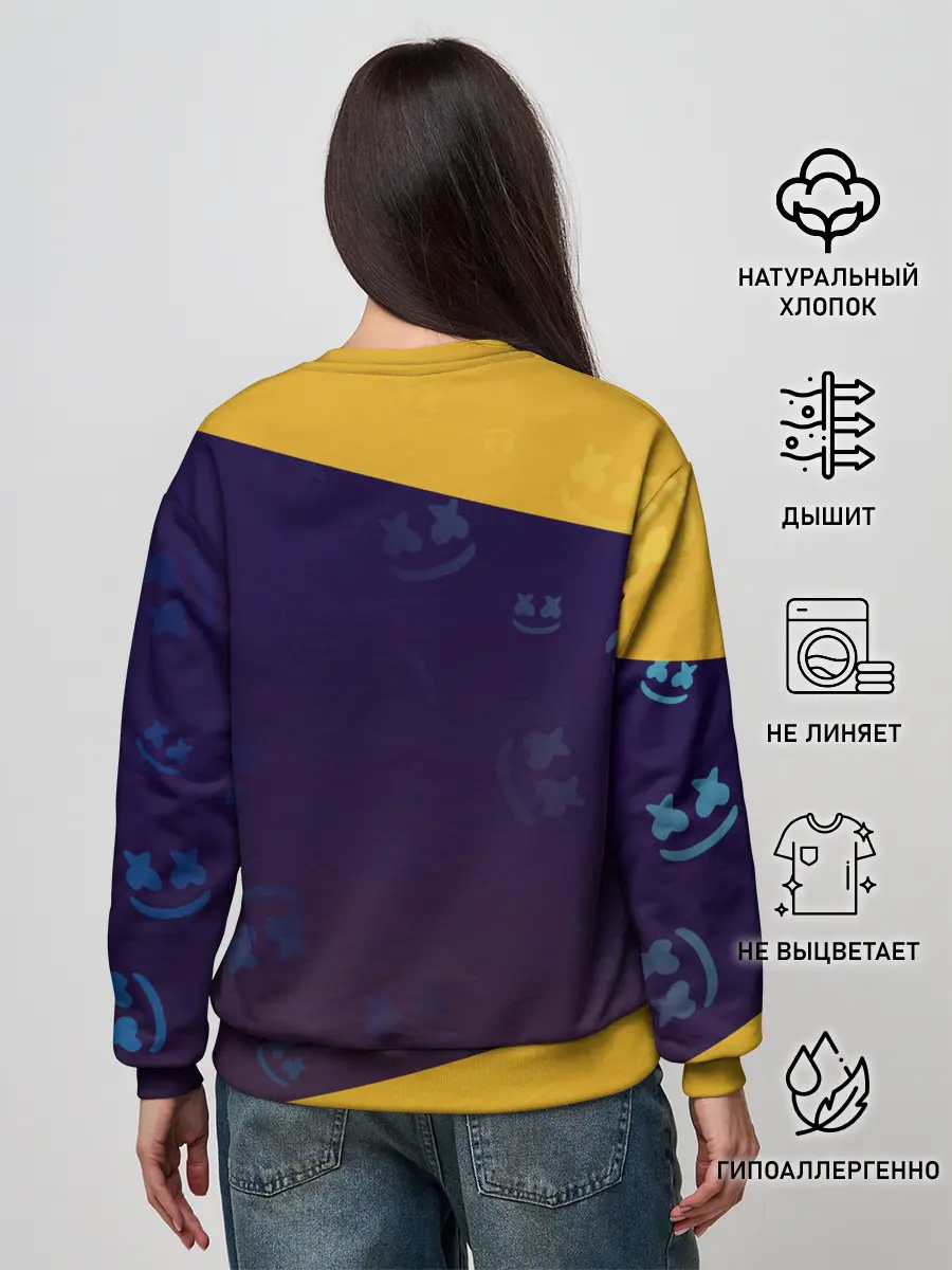 Женский свитшот / MARSHMELLO / МАРШМЕЛЛОУ