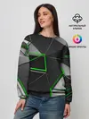 Женский свитшот / 3D полигон