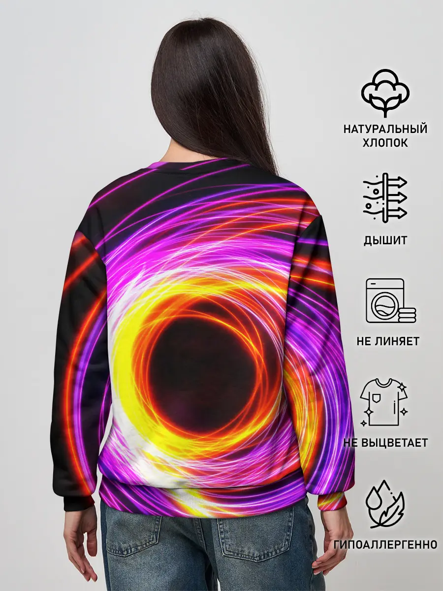 Женский свитшот / ИСКРЫ