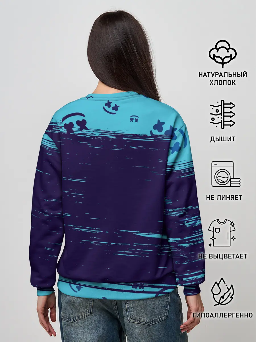 Женский свитшот / MARSHMELLO / МАРШМЕЛЛОУ