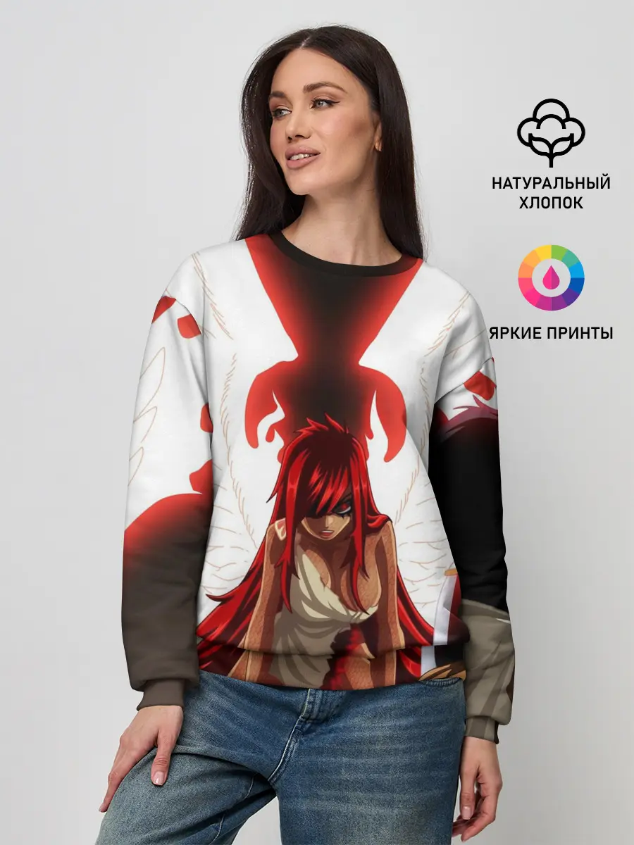 Женский свитшот / Эльза Фейри Тейл