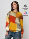 Женский свитшот / КУБЫ 3D