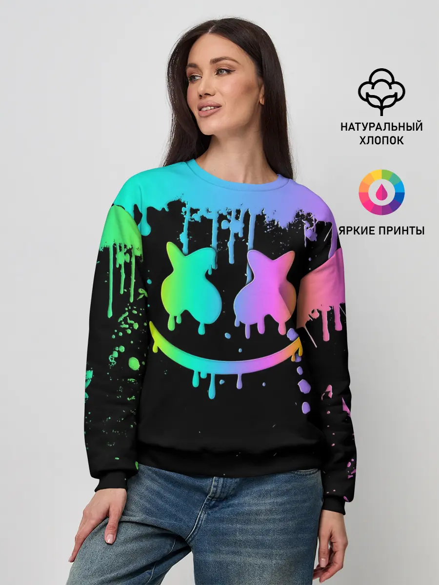 Женский свитшот / MARSHMELLO