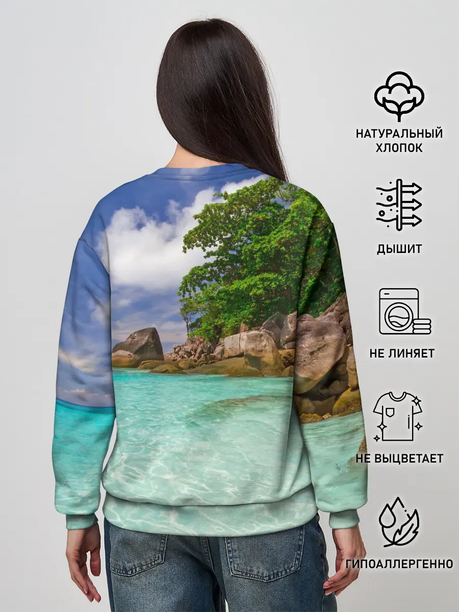 Женский свитшот / Пхукет