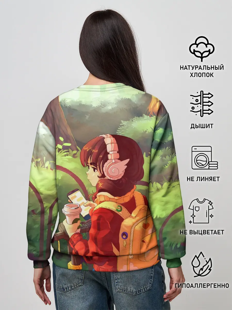 Женский свитшот / STUDY GIRL