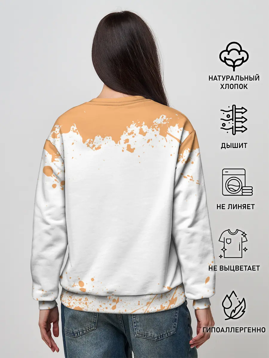 Женский свитшот / МИЛЫЙ КОТЕНОК | CUTE KITTEN