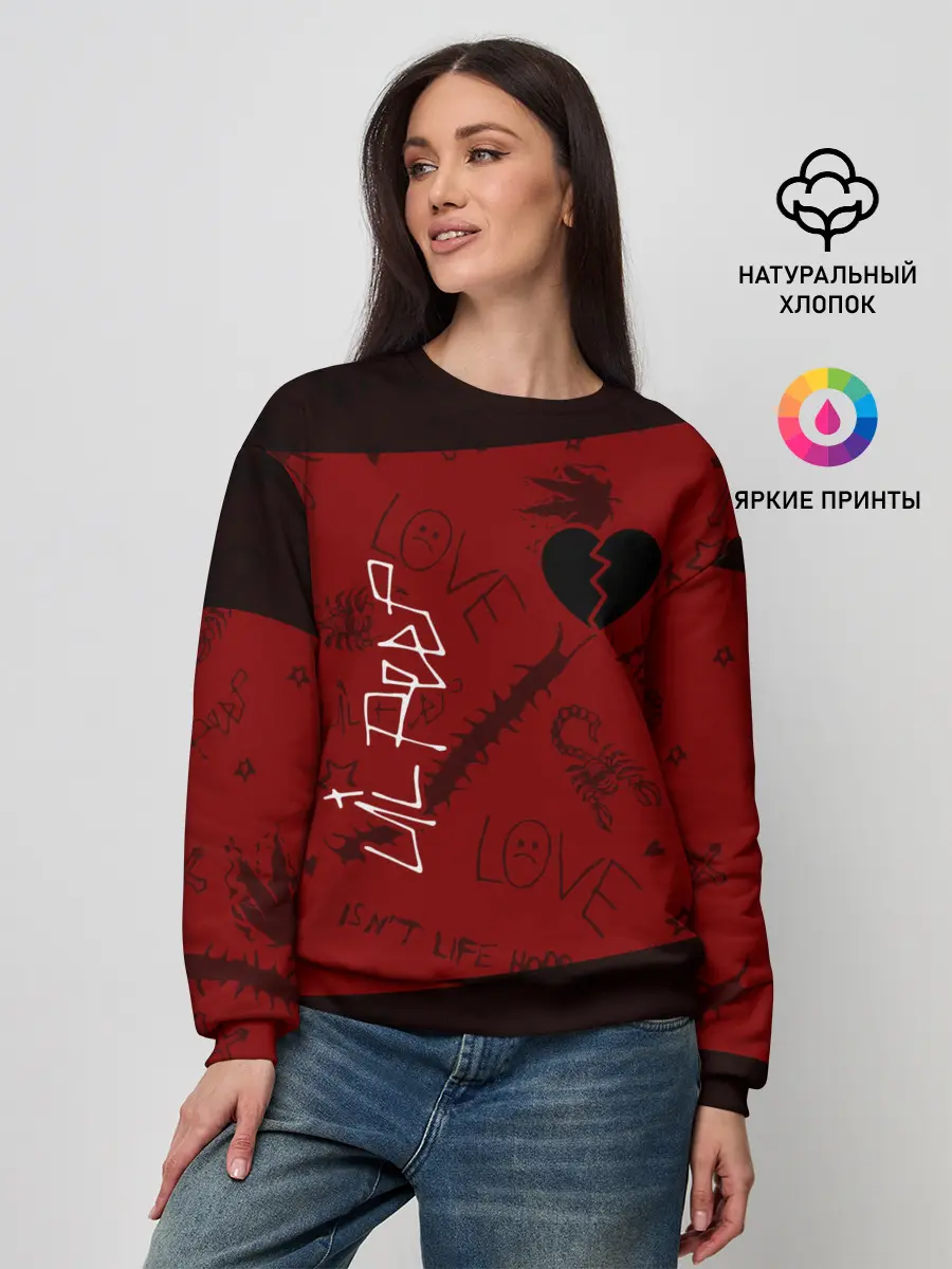 Женский свитшот / LIL PEEP / ЛИЛ ПИП