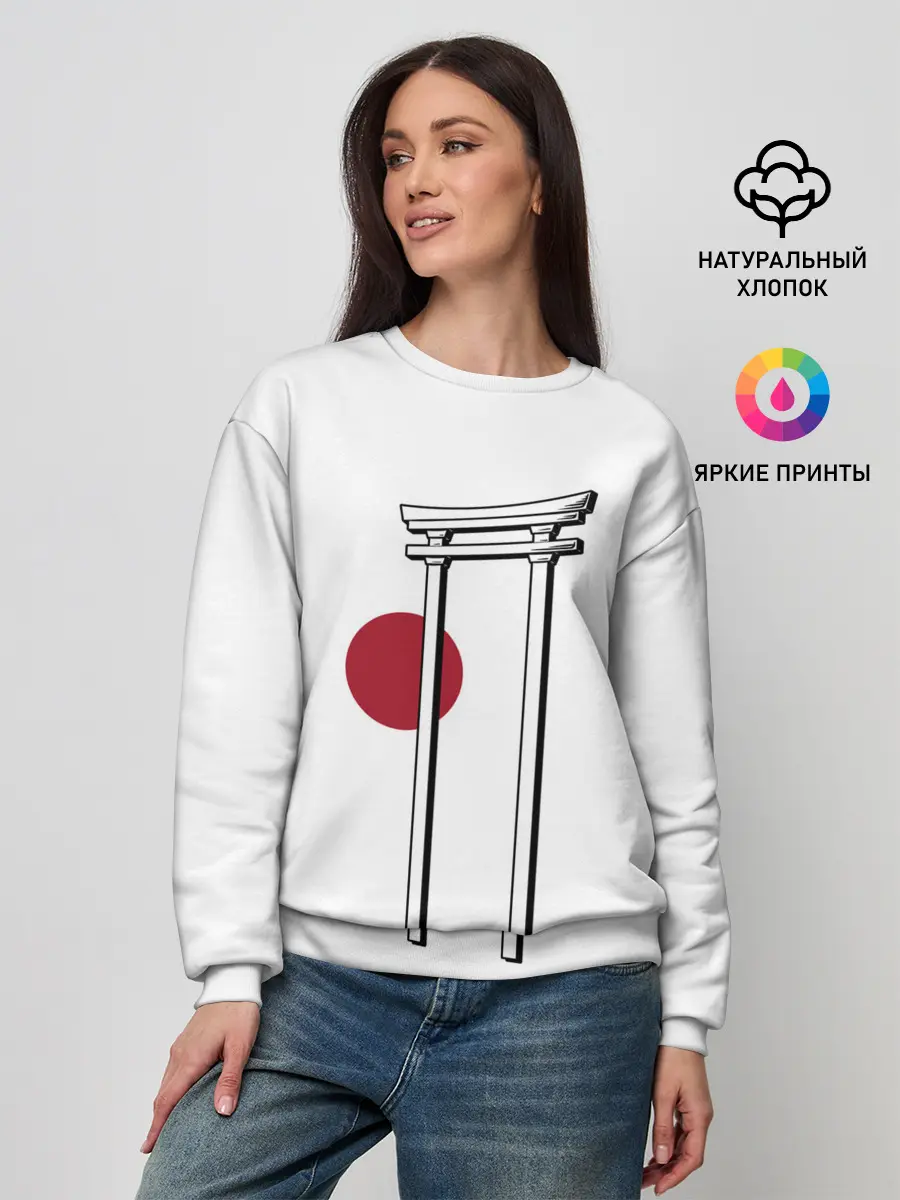 Женский свитшот / Япония Тории | Torii in Japan