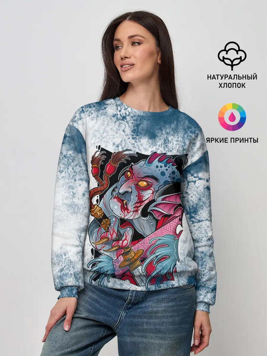 Женский свитшот / Водяной | Мифология