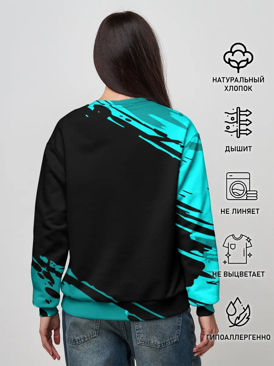 Женский свитшот / FIREFIGHTER 1649 RUSSIA