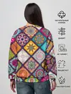 Женский свитшот / Узоры мандалы