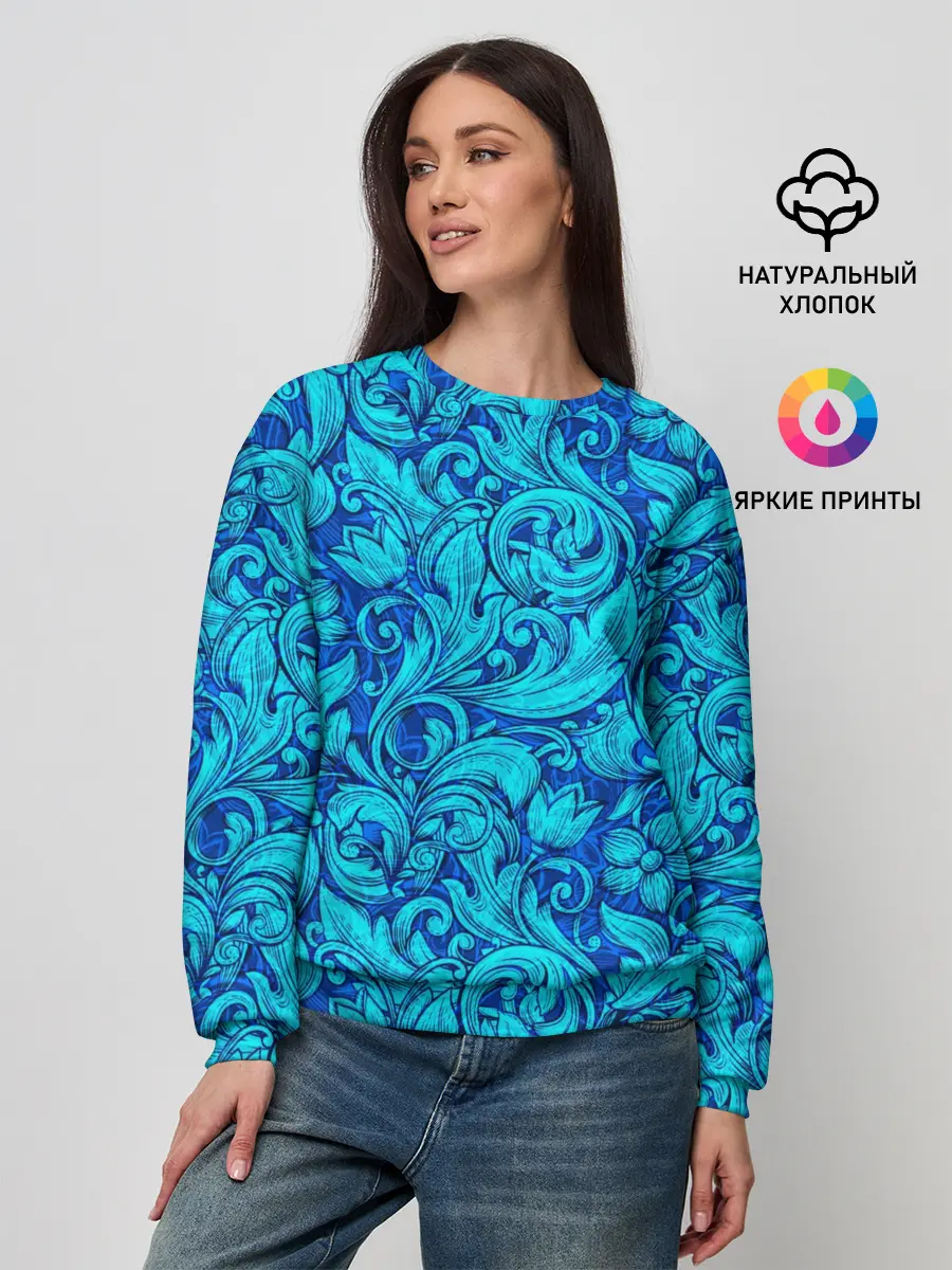 Женский свитшот / Флора | Flora