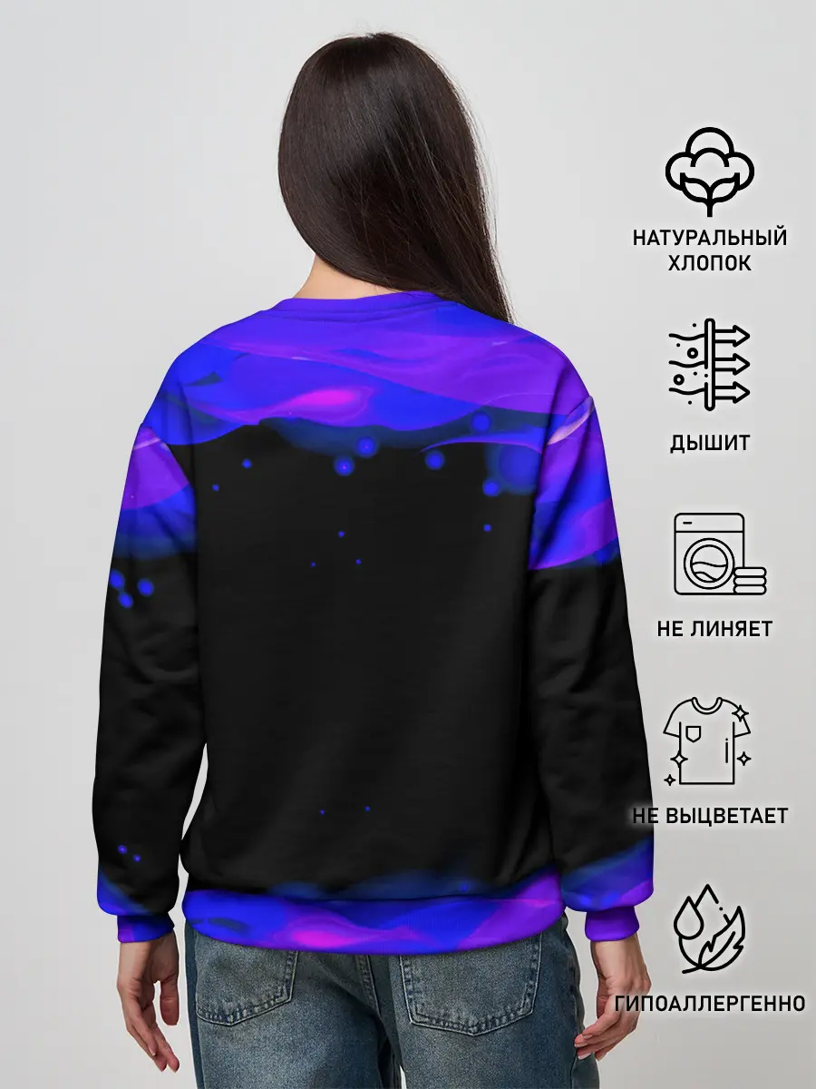 Женский свитшот / Fortnite Marshmallow