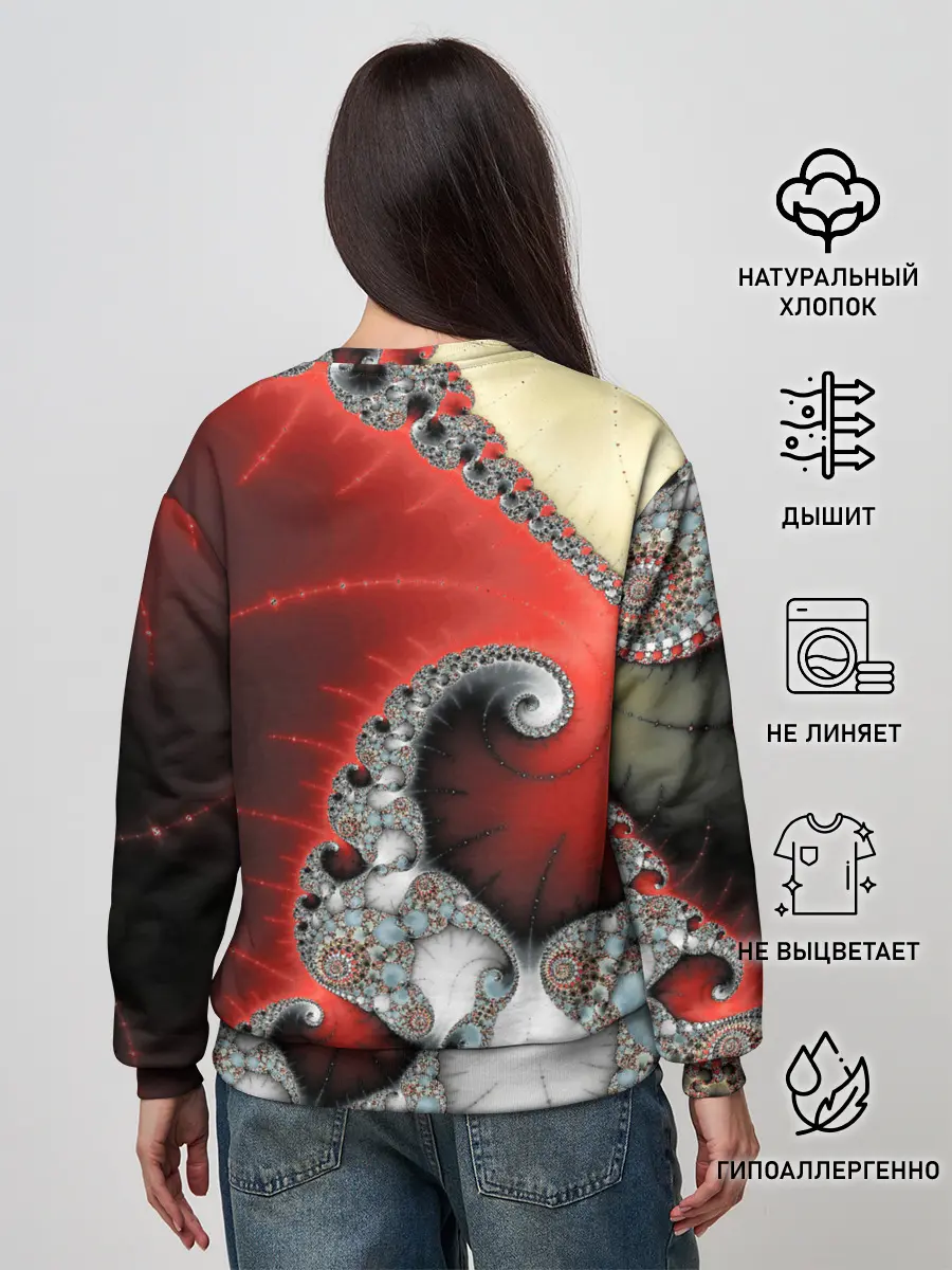 Женский свитшот / ABSTRACT&FRACTAL