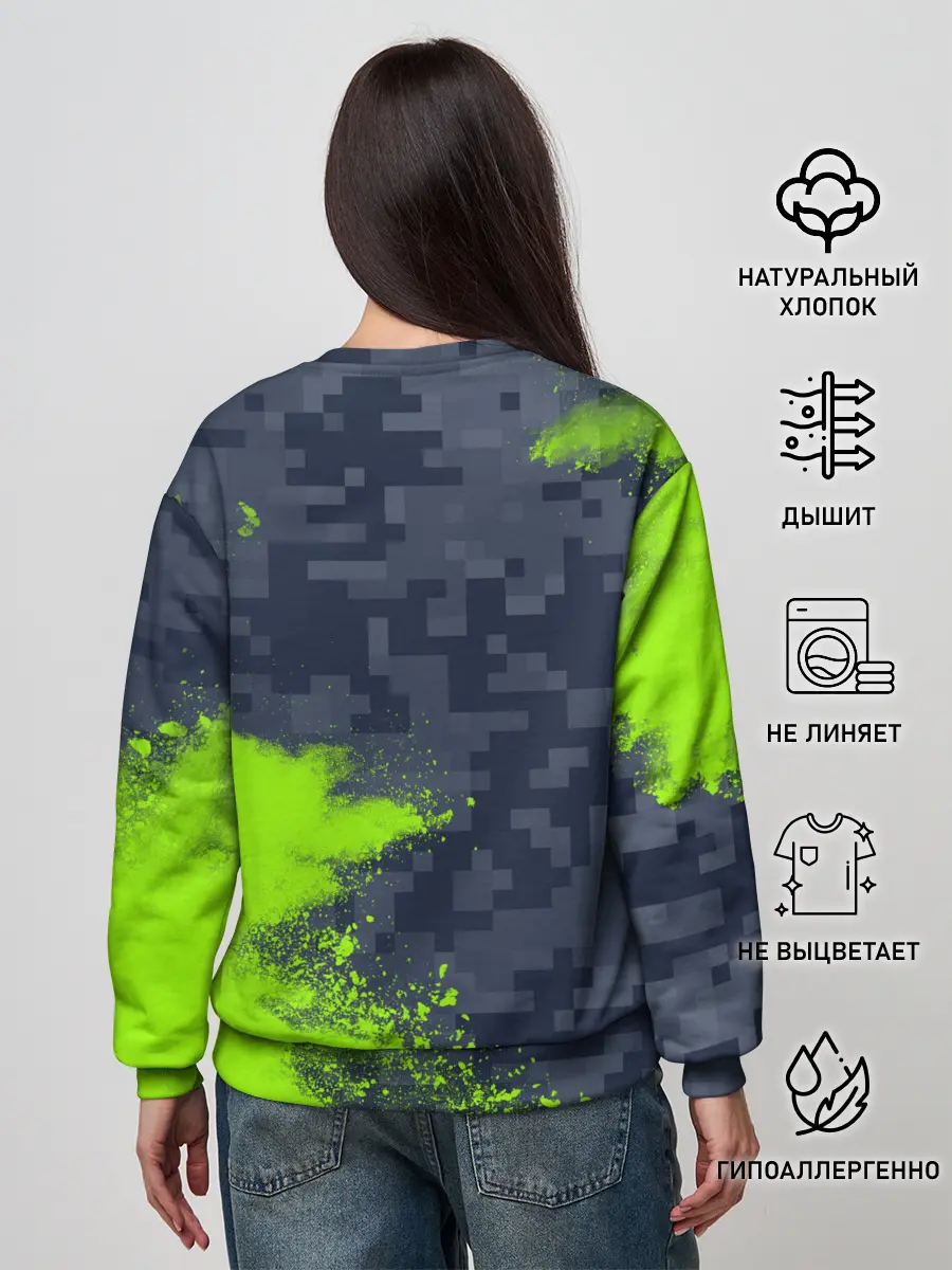 Женский свитшот / MINECRAFT / МАЙНКРАФТ