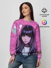 Женский свитшот / Аниме Цветочная Тян
