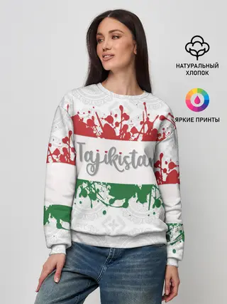 Женский свитшот / Таджикистан