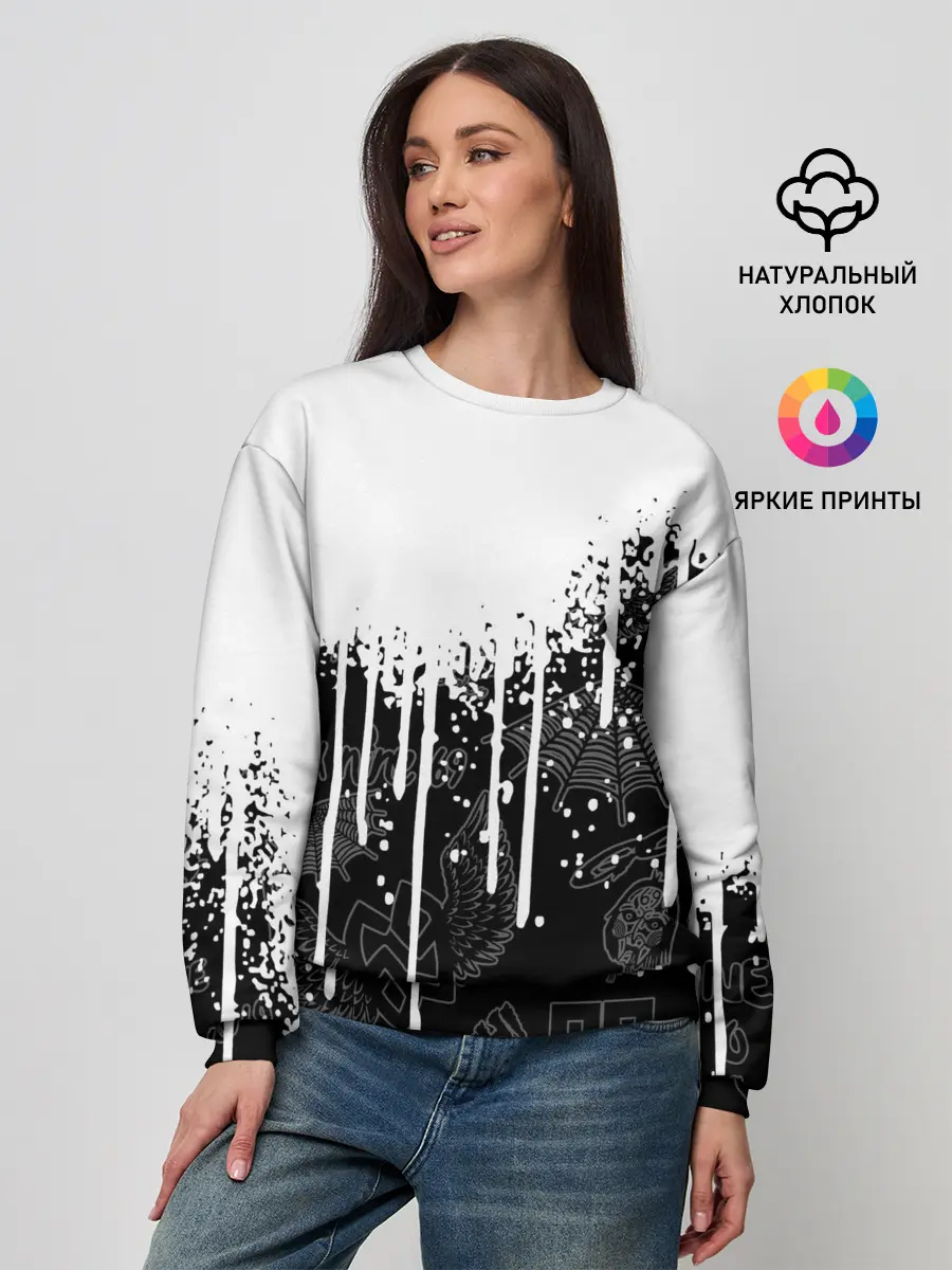 Женский свитшот / 6ix9ine.